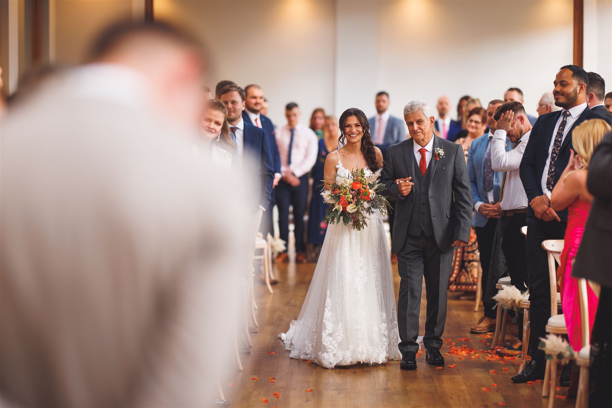 Bredenbury Court Wedding - The wedding Ceremony